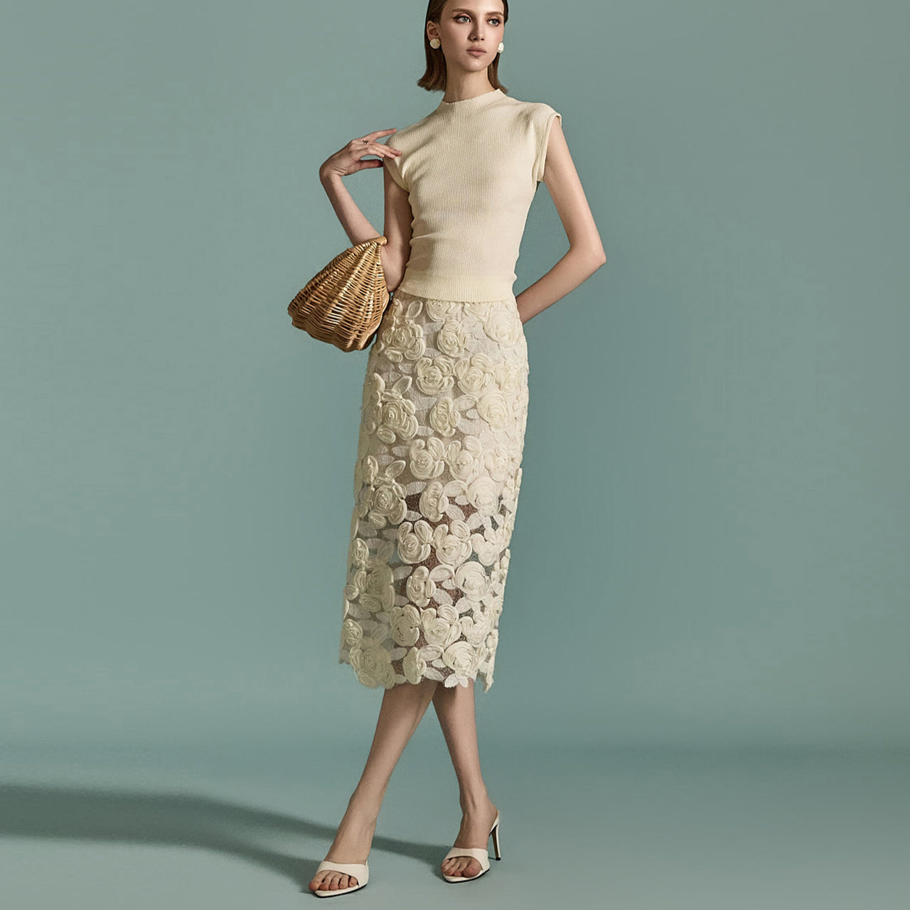 SK2783 Rose Skirt - Image 2