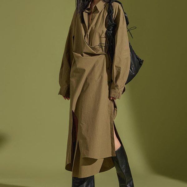 D5079 Shirt Dress