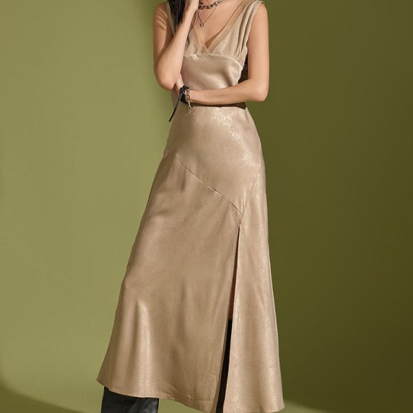 D5080 Satin Dress