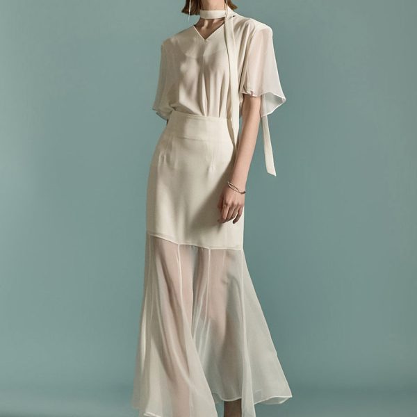 TP1911 Blouse and Skirt Set