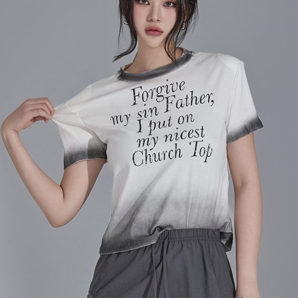 E3374 Color Gradation Top