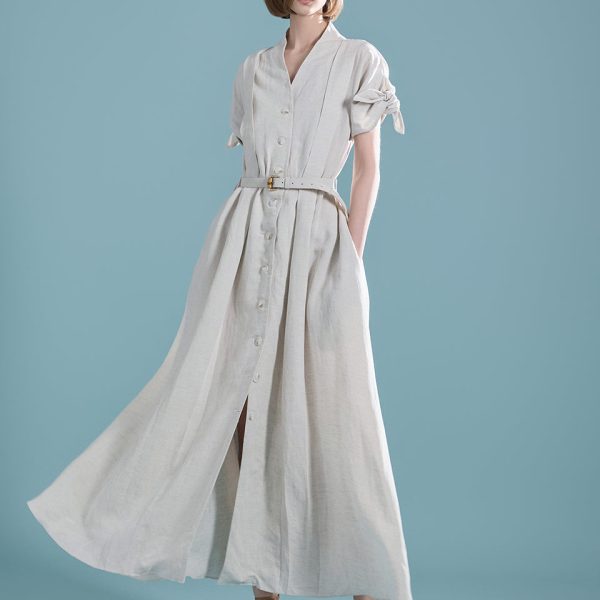 D5018 Dress with Belt