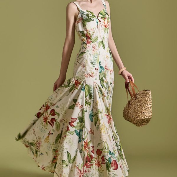 D9502 Tropical Dress