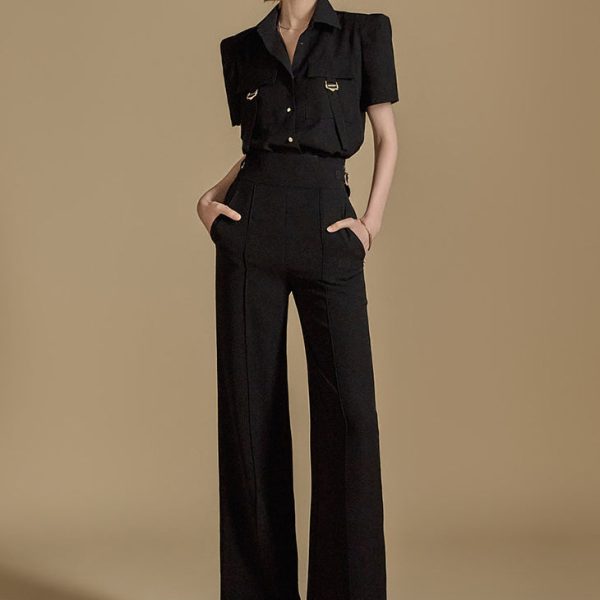 TP1910 Blouse and Slacks Set