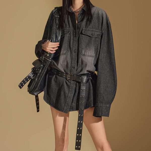 S660 Denim Long Shirt
